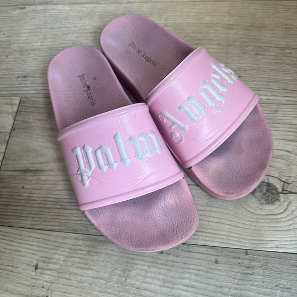 Palm Angels Shoes - Pink Palm Angels slides